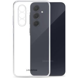 Mobilize Gelly Doorzichtig Samsung Galaxy A55 Hoesje Flexibel TPU Backcover - Transparant