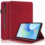 Mobigear Tree Samsung Galaxy Tab S10 FE Plus Hoes Bookcase + Stylus Houder - Rood