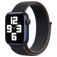 Mobigear Woven Nylon Apple Watch Bandje Klittenbandsluiting - 42/41/40/38 mm - Charcoal