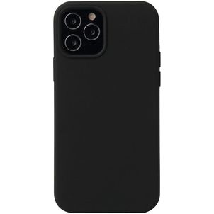Mobigear Rubber Touch iPhone 13 Siliconen Hoesje Backcover - Zwart