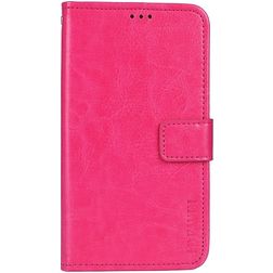 Mobigear Wallet Wiko Power U30 Hoesje Bookcase Portemonnee - Magenta