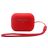 Mobigear Lanyard Apple AirPods Pro 2 Hoesje Flexibel Siliconen - Rood