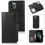 Mobigear Wallet iPhone 12 Mini Hoesje Uitneembare 2in1 Bookcase Portemonnee - Zwart